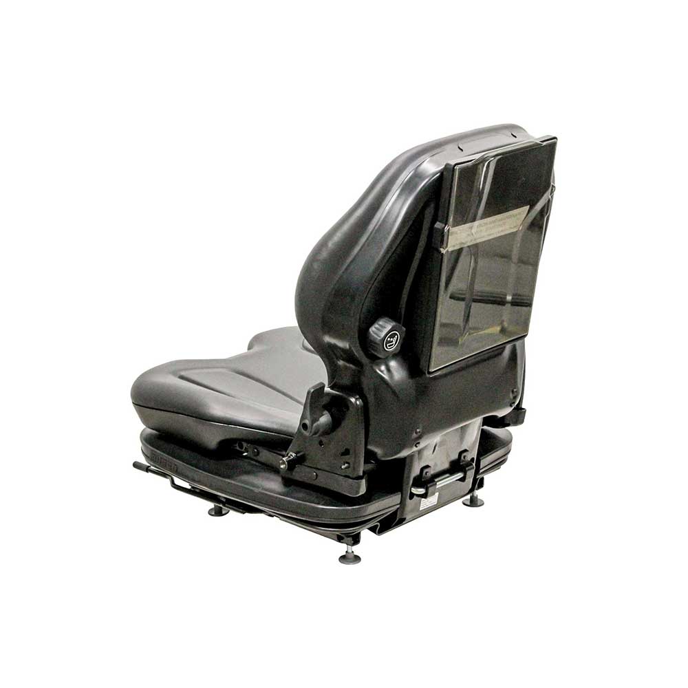 Milsco | V7300 | Seat and Mechanical Suspension | OPS | Slide Rails | Black Vinyl | 8658