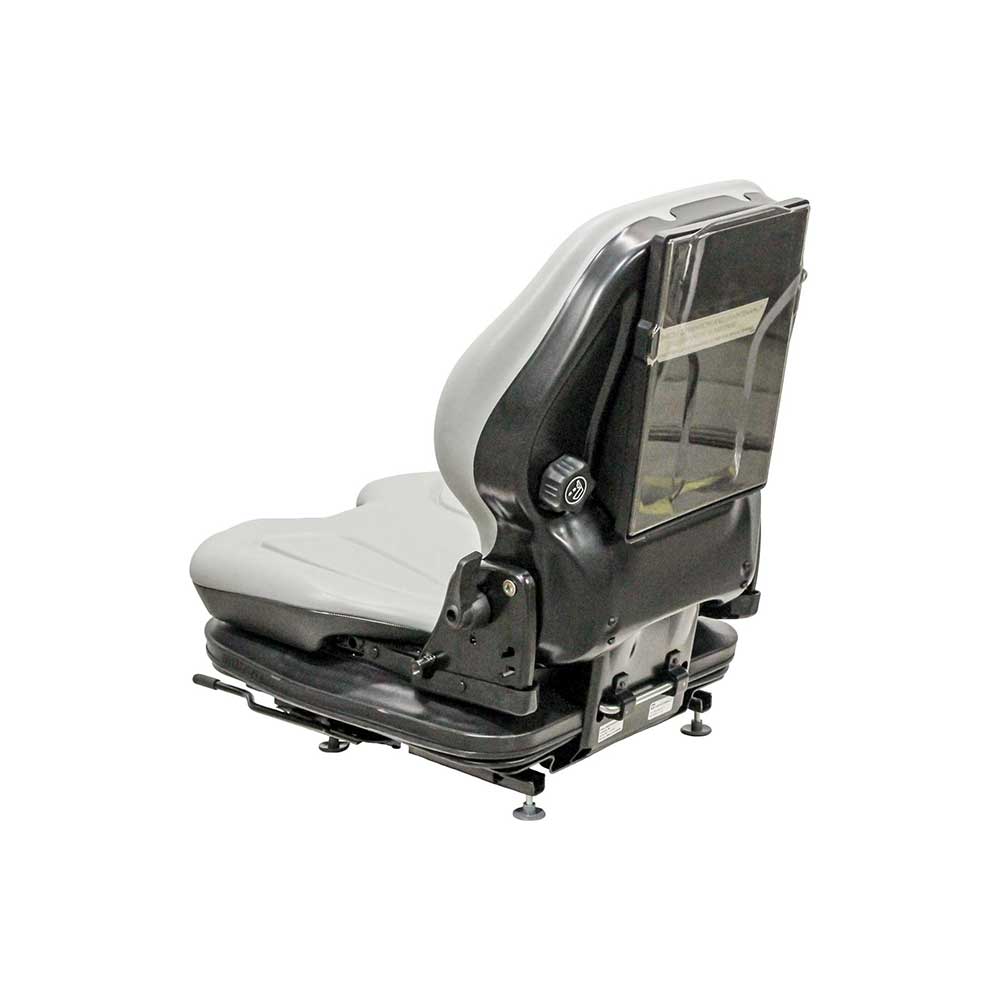 Milsco | V7300 | Seat and Mechanical Suspension | OPS | Slide Rails | Gray Vinyl | 8660