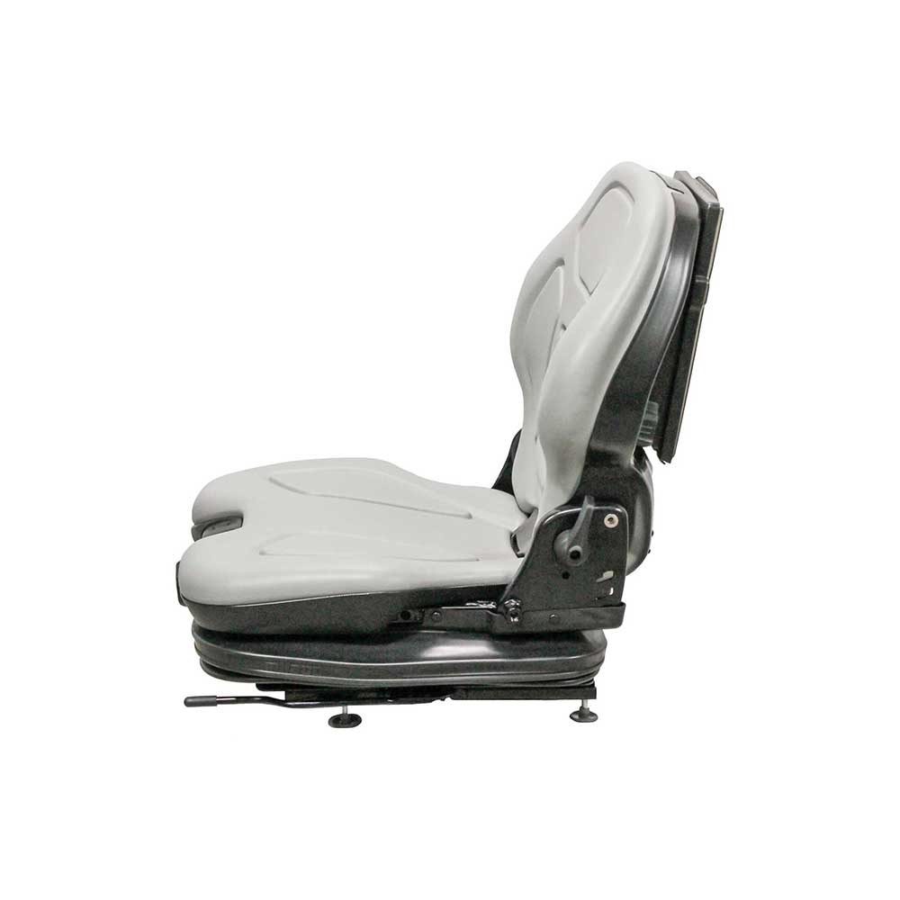 Milsco | V7300 | Seat and Mechanical Suspension | OPS | Slide Rails | Gray Vinyl | 8660