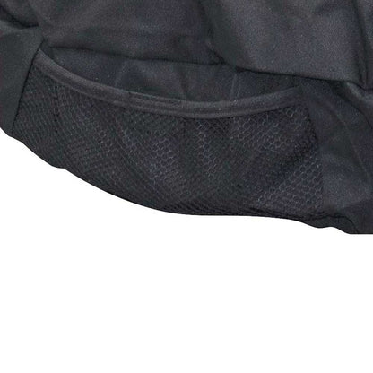 Uni Pro Seat + Backrest Cover Kit for High-Back Truck Seats | Two-Tone Black/Black Fabric