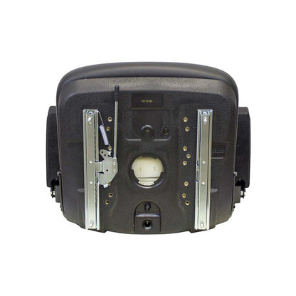 Milsco | XB180 | Bucket Seat | Mid-Back | Armrests | Black Vinyl | 6780