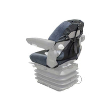 Uni Pro Seat + Backrest Cover Kit for Grammer Seats | Two-Tone Gray Alcanta Fabric