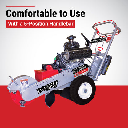 Dosko Stump Grinder | 20 HP Walk-Behind | Honda GX630