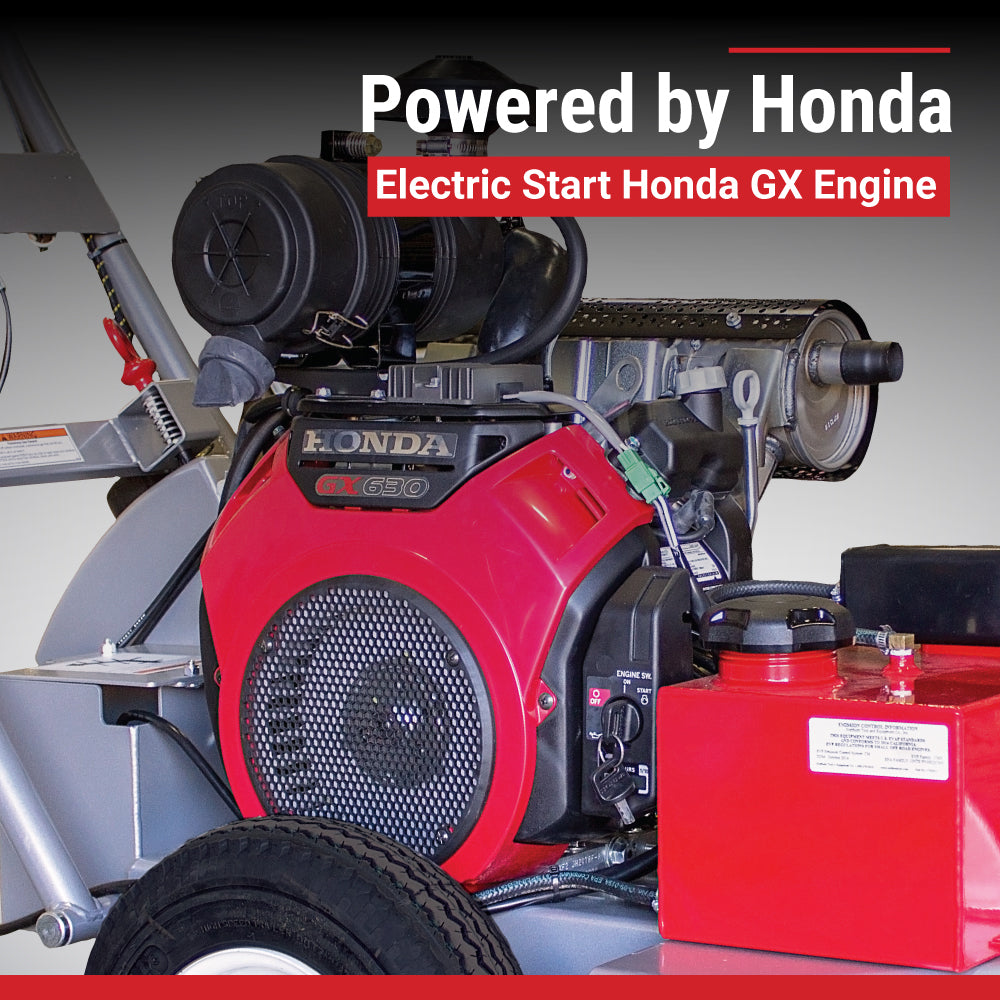 Dosko Stump Grinder | 20 HP Walk-Behind | Honda GX630