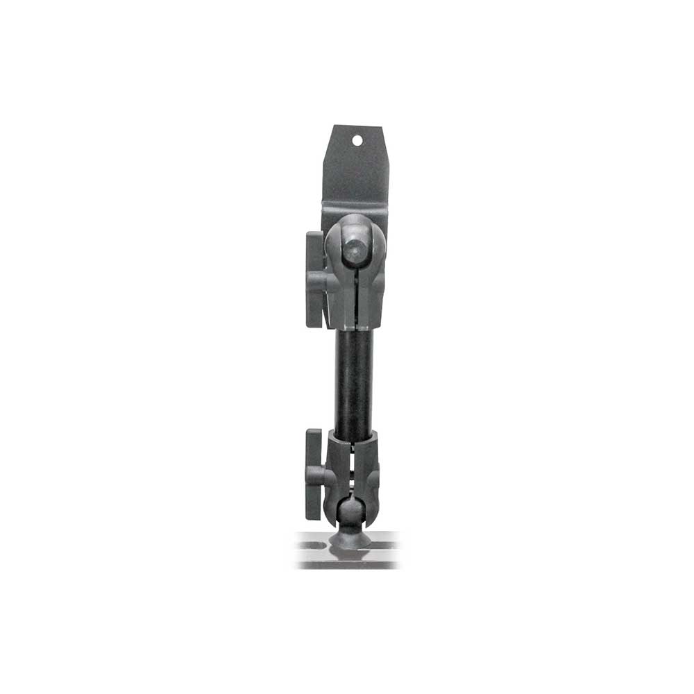 HDX Mounts 120mm 2-Hole Plate Mount + Heavy-Duty Ball with Stud | For Tractor Cab Monitor Bracket
