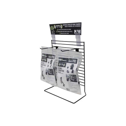 HDX Mounts Otto Wireless Car/Truck Phone Charger Display | 1 Display Stand | Qty 4 of Otto Chargers