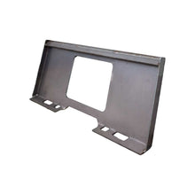 K&M Mfg Universal Quick-Attach Plate for Skid Steer Loaders | With Cutout