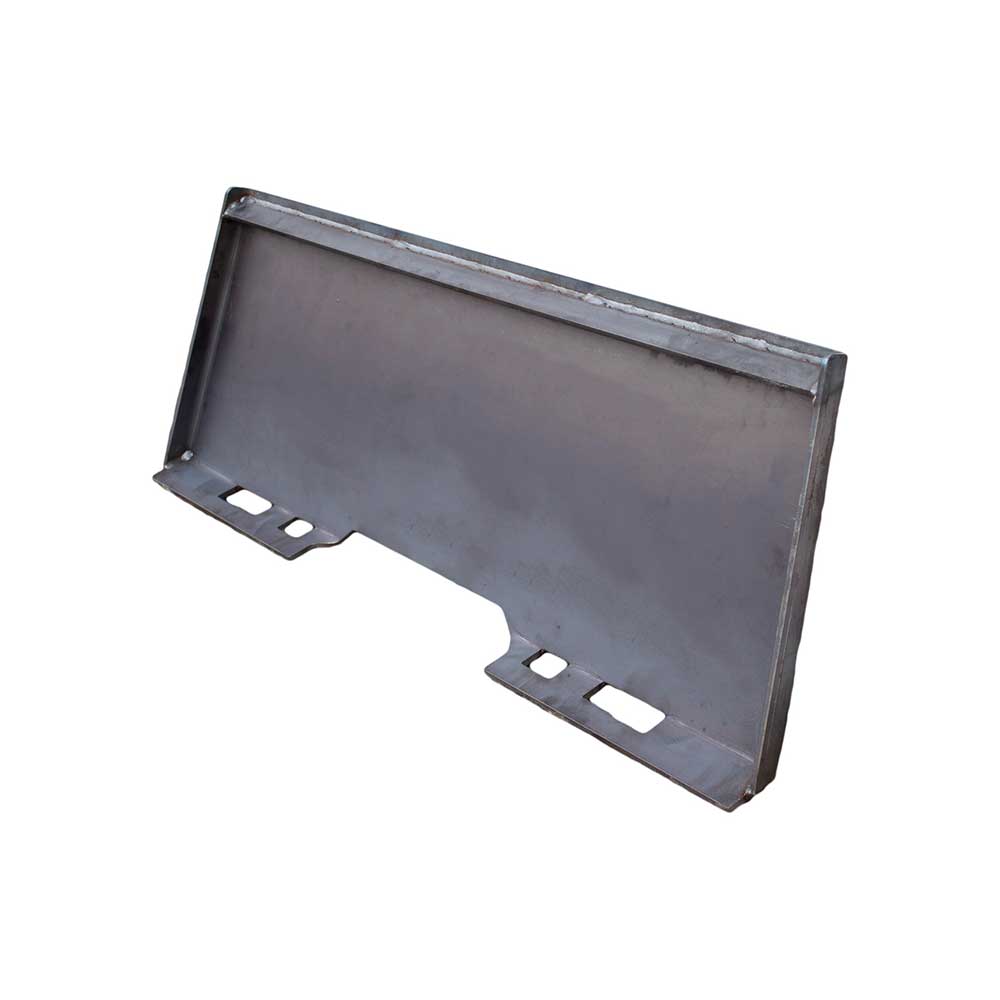 K&M Mfg Universal Quick-Attach Plate for Skid Steer Loaders | Solid
