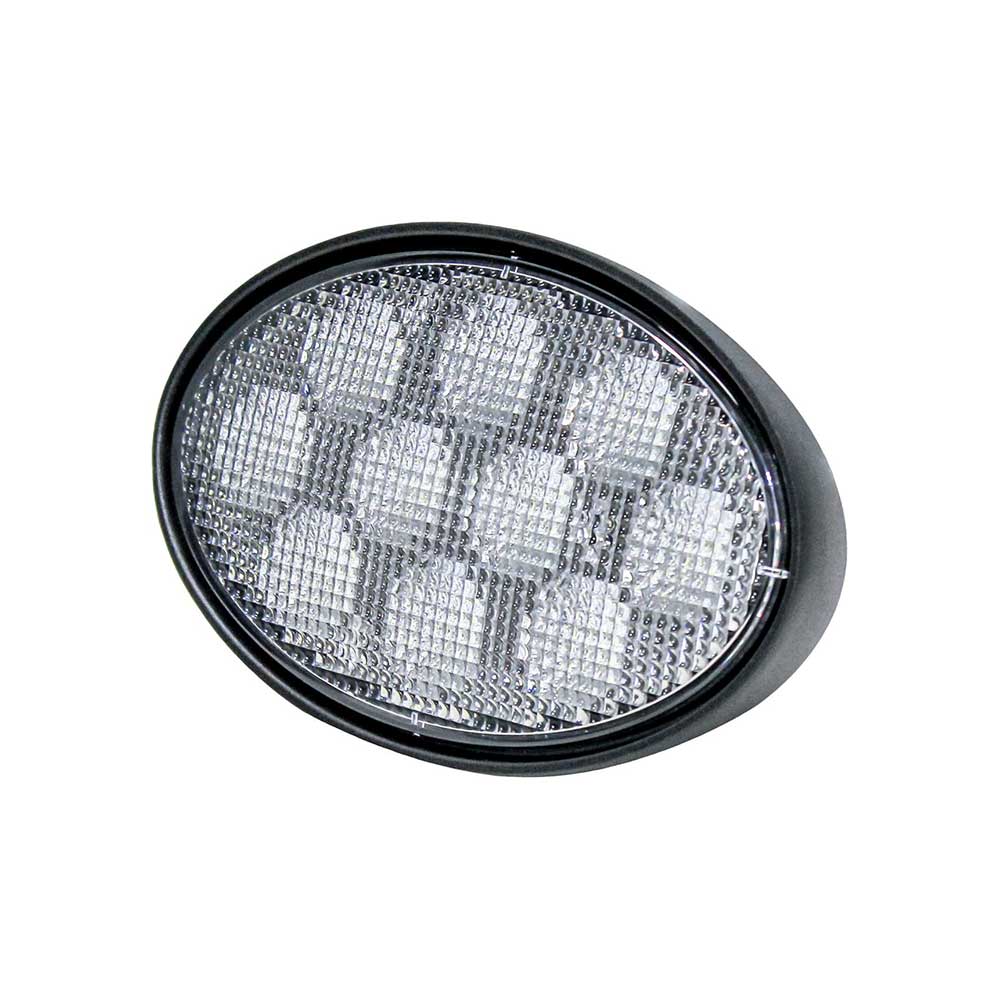 Tiger Lights Case IH Magnum/New Holland T8 LED Oval Cab/Windshield Light | Swivel Mount