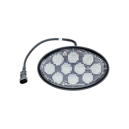 Tiger Lights Case IH Magnum/New Holland T8 LED Oval Cab/Windshield Light | Swivel Mount