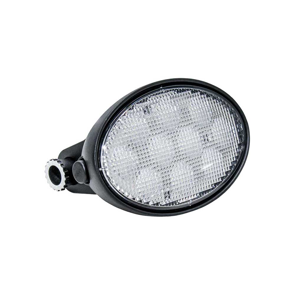 Tiger Lights Case IH Magnum/New Holland T8 LED Oval Cab/Windshield Light | Swivel Mount