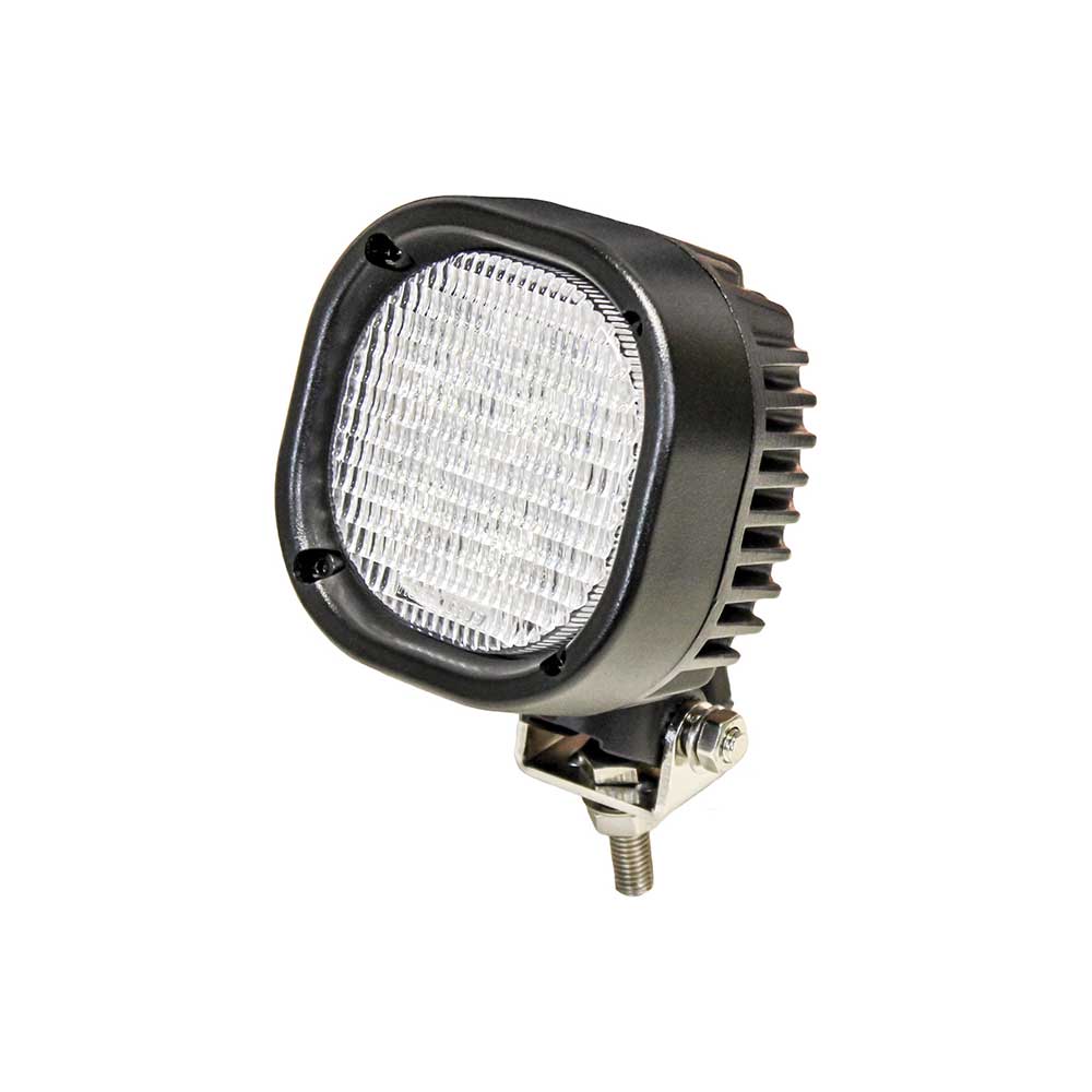 Tiger Lights Case IH/JD/MacDon Cab Light or Case/Deere Industrial LED Headlight | Bottom Mount