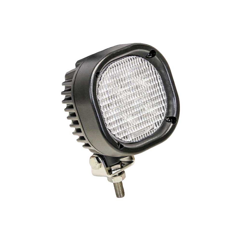 Tiger Lights Case IH/JD/MacDon Cab Light or Case/Deere Industrial LED Headlight | Bottom Mount
