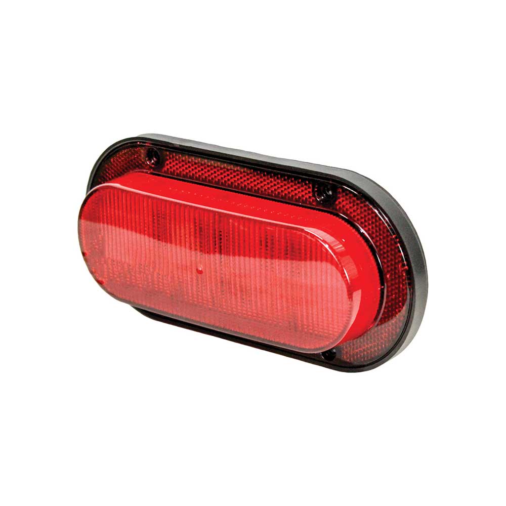 Tiger Lights John Deere 2040-8050 Series/AGCO LED Red Oval Rear Tail Light