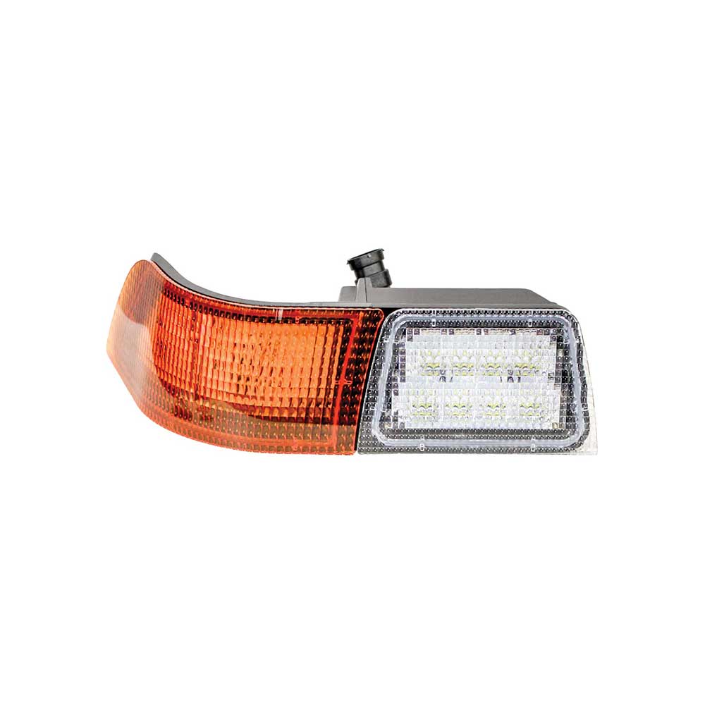 Tiger Lights Case IH JX-Magnum-MX-MXM LED Front Amber Corner/White Cab Light | Right-Hand