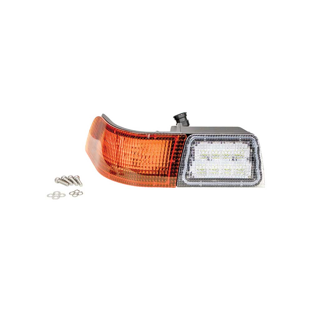 Tiger Lights Case IH JX-Magnum-MX-MXM LED Front Amber Corner/White Cab Light | Right-Hand