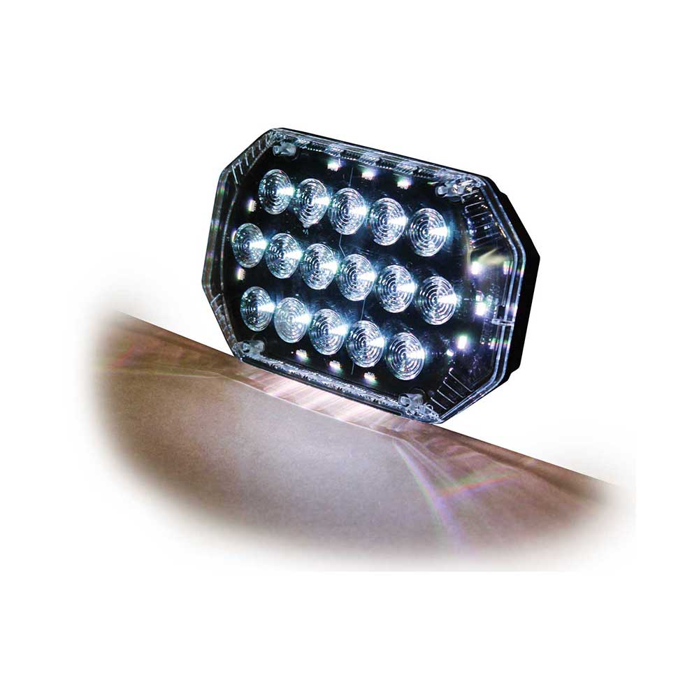 Tiger Lights LED Magnetic Signal/Warning Light | 7 Patterns in Amber/Red/White | Portable