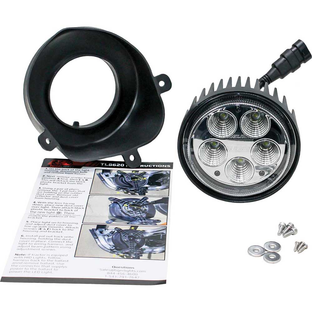 Tiger Lights John Deere 6M-9RX Series LED Large Outer Hood Light Insert