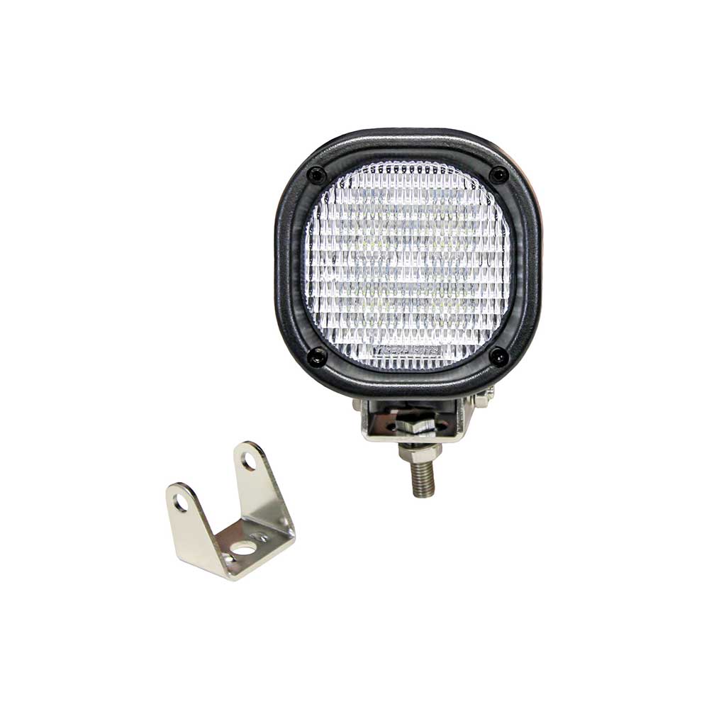 Tiger Lights Case IH/JD/MacDon Cab Light or Case/Deere Industrial LED Headlight | Bottom Mount