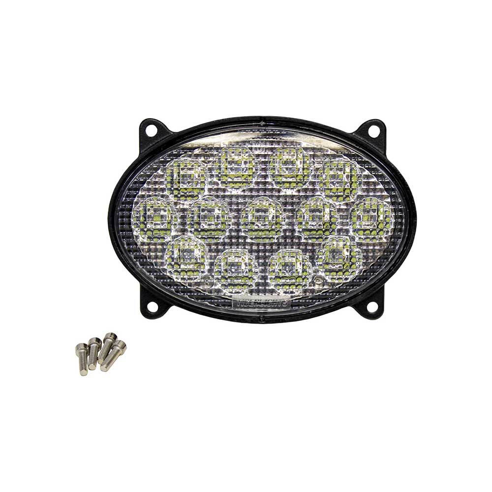 Tiger Lights Buhler/Versatile/John Deere 8020-9030T Series LED Oval Hood Light