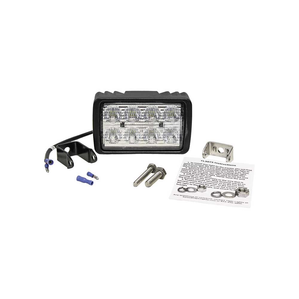 Tiger Lights Case IH Magnum-MX/New Holland-Ford T-TG Series LED Windshield Light | Side Mount