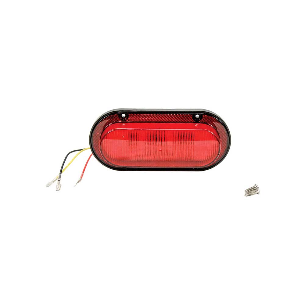 Tiger Lights John Deere 2040-8050 Series/AGCO LED Red Oval Rear Tail Light