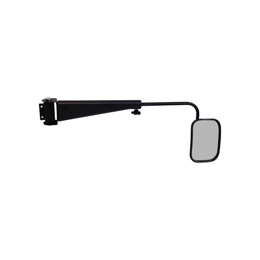 K&M Mfg Mirror Kit for Case IH 71-72 Series Magnum Tractors | Right-Hand | Black Powder Coat