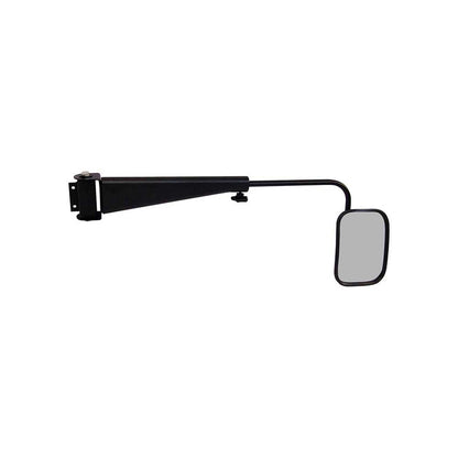 K&M Mfg Mirror Kit for Case IH 71-72 Series Magnum Tractors | Right-Hand | Black Powder Coat