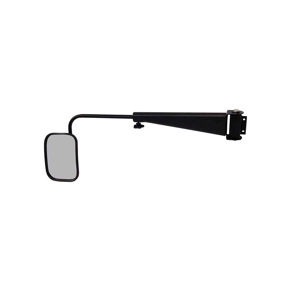 K&M Mfg Mirror Kit for Case IH 71-72 Series Magnum Tractors | Left-Hand | Black Powder Coat