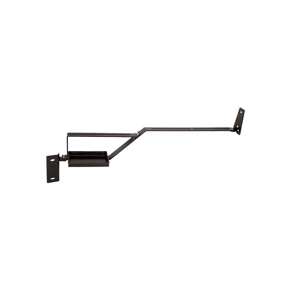 K&M Mfg Monitor Bracket Kit for John Deere 8000-8010-8020 Series Tractors | Includes Tray | Black