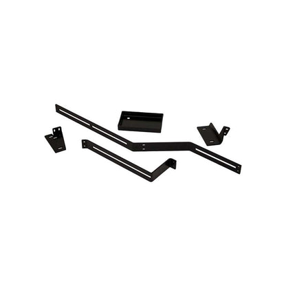 K&M Mfg Monitor Bracket Kit for John Deere 7020-9000T Series Tractors | Includes Tray | Black