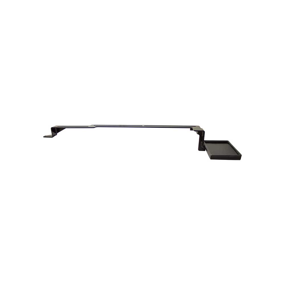 K&M Mfg Monitor Bracket Kit for John Deere Sound-Gard Series Tractors | Includes Tray | Black