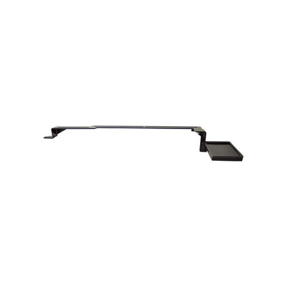 K&M Mfg Monitor Bracket Kit for John Deere Sound-Gard Series Tractors | Includes Tray | Black