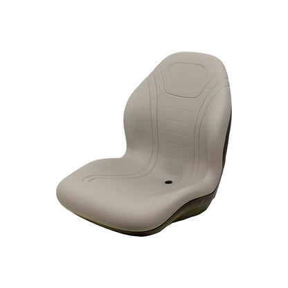 Milsco | XB200 | Bucket Seat | High-Back | Gray Vinyl | 7102