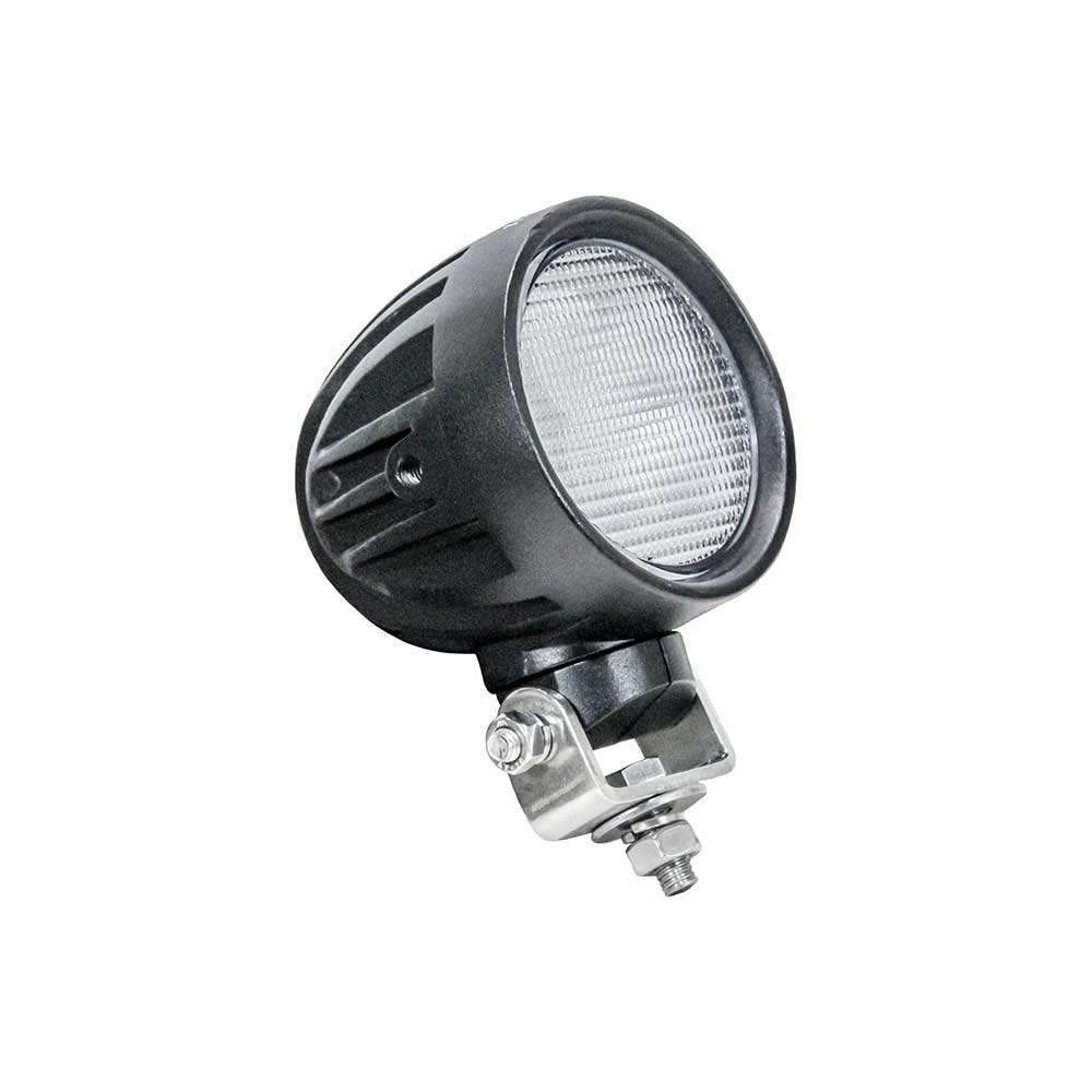Tiger Lights LED Flood Work Light | 4-In. Round | Swivel Mount