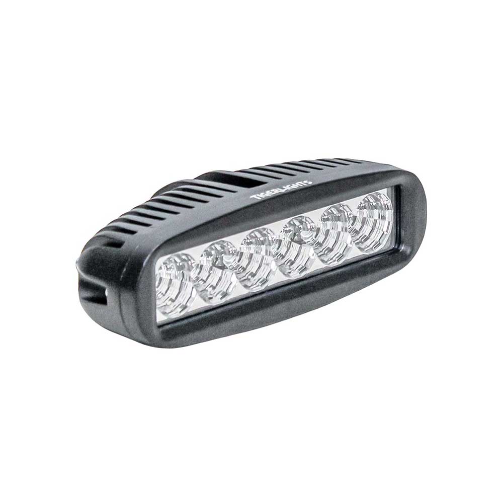 Tiger Lights LED Flood Work Light | 6.25-In. x 1.75-In. | Rectangular