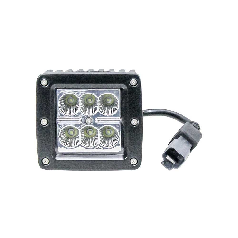 Tiger Lights LED Flood Work Light | 3.23-In. x 2.95-In. | Square
