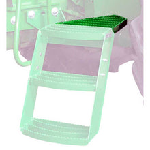 K&M Mfg Extend-A-Step for John Deere Regular Series Tractors | Open or Non-Open Station | LH | Green