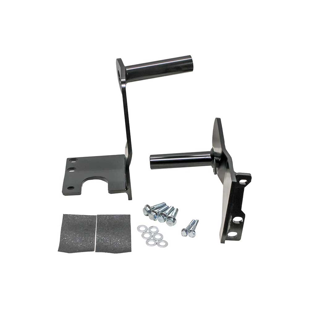 K&M Mfg Cab Footrest Kit for John Deere 7R-8R/RT-9R/RT/RX Series Tractors | BRE10471 | Black