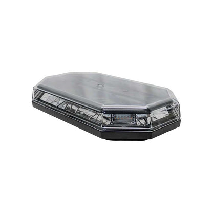 K&M Mfg LED 360-Degree Multi-Function Amber Warning Light Bar | 15-In.
