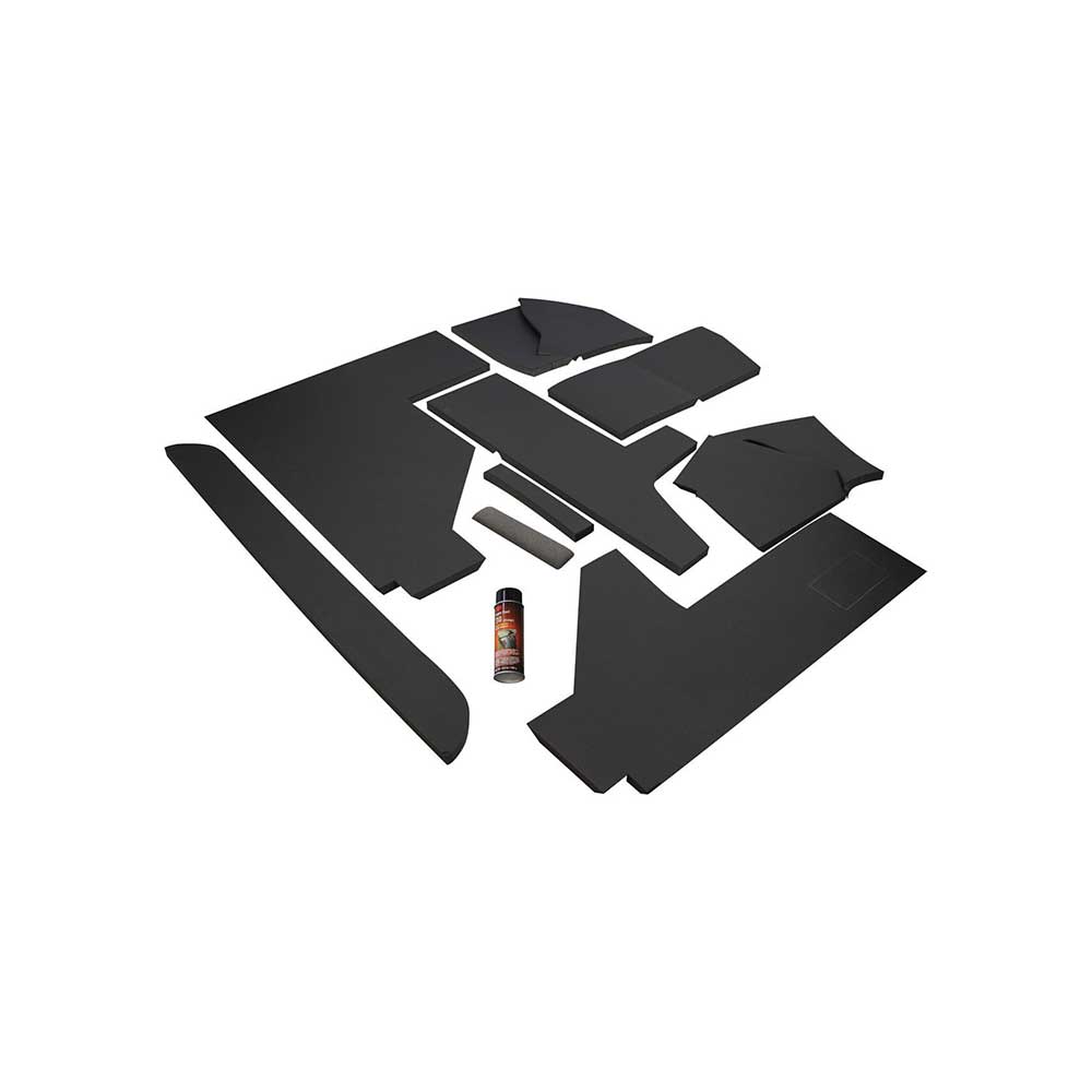 K&M Mfg Lower Cab Kit for John Deere 40 Series Late Model Tractors | Black Vinyl