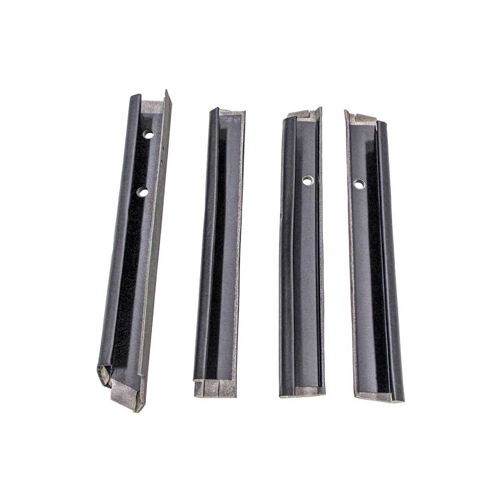 K&M Mfg Qwik Fit Corner Post Kit for John Deere 30/Early 40 Series Tractors | Black Vinyl