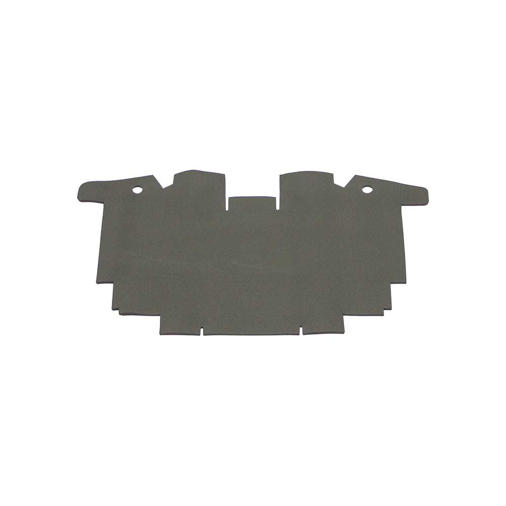 K&M Mfg Floor Mat for International Harvester 86 Series Tractors | 3/8-In. Thick Black Rubber