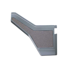 K&M Mfg Door Panel for Case IH 71-89 Series Magnum Tractors | Left-Hand | Gray/Black Cloth