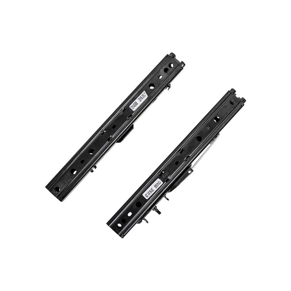 Uni Pro Slide Rail Kit | Works with Grammer Seats | Black Powder Coat