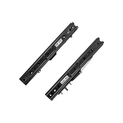 Uni Pro Slide Rail Kit | Works with Grammer Seats | Black Powder Coat