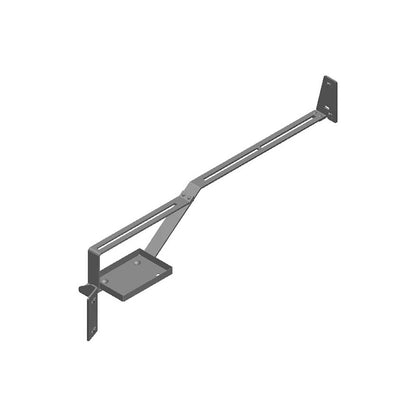 K&M Mfg Monitor Bracket Kit for John Deere 7020-9000T Series Tractors | Includes Tray | Black