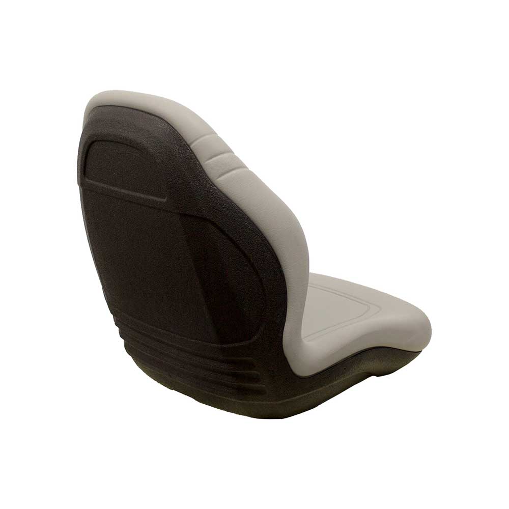 Milsco | XB200 | Bucket Seat | High-Back | Gray Vinyl | 7102