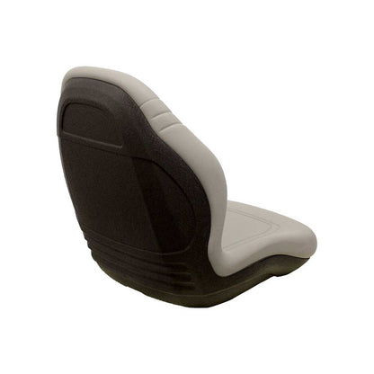Milsco | XB200 | Bucket Seat | High-Back | Gray Vinyl | 7102