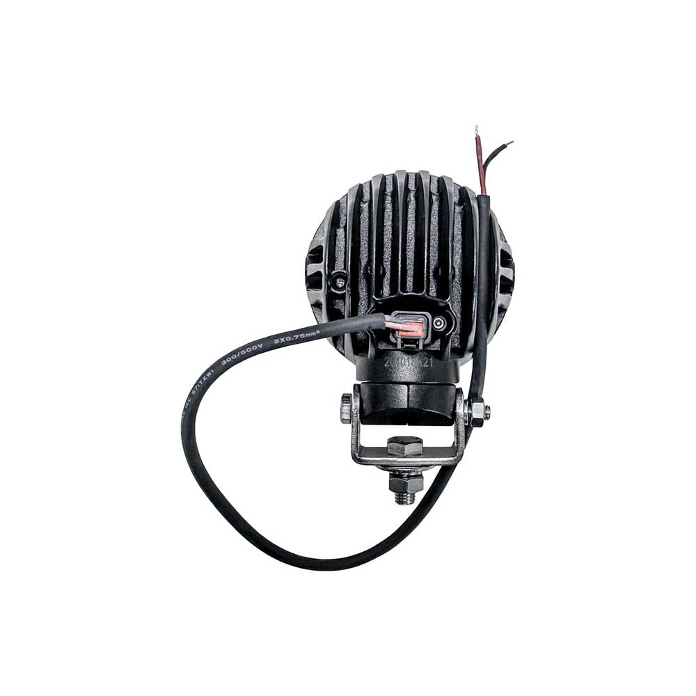 Tiger Lights LED Flood Work Light | 4-In. Round | Swivel Mount